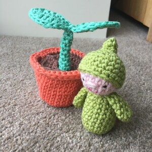 3 PATTERN BUNDLE - Camping, Seedling & Raspberry Pocket Pal Crochet ...