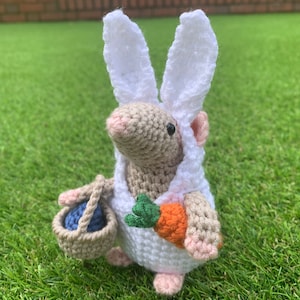Celebration Mousefits, Graduation, Easter Bunny & Leprechaun Outfits Crochet Pattern