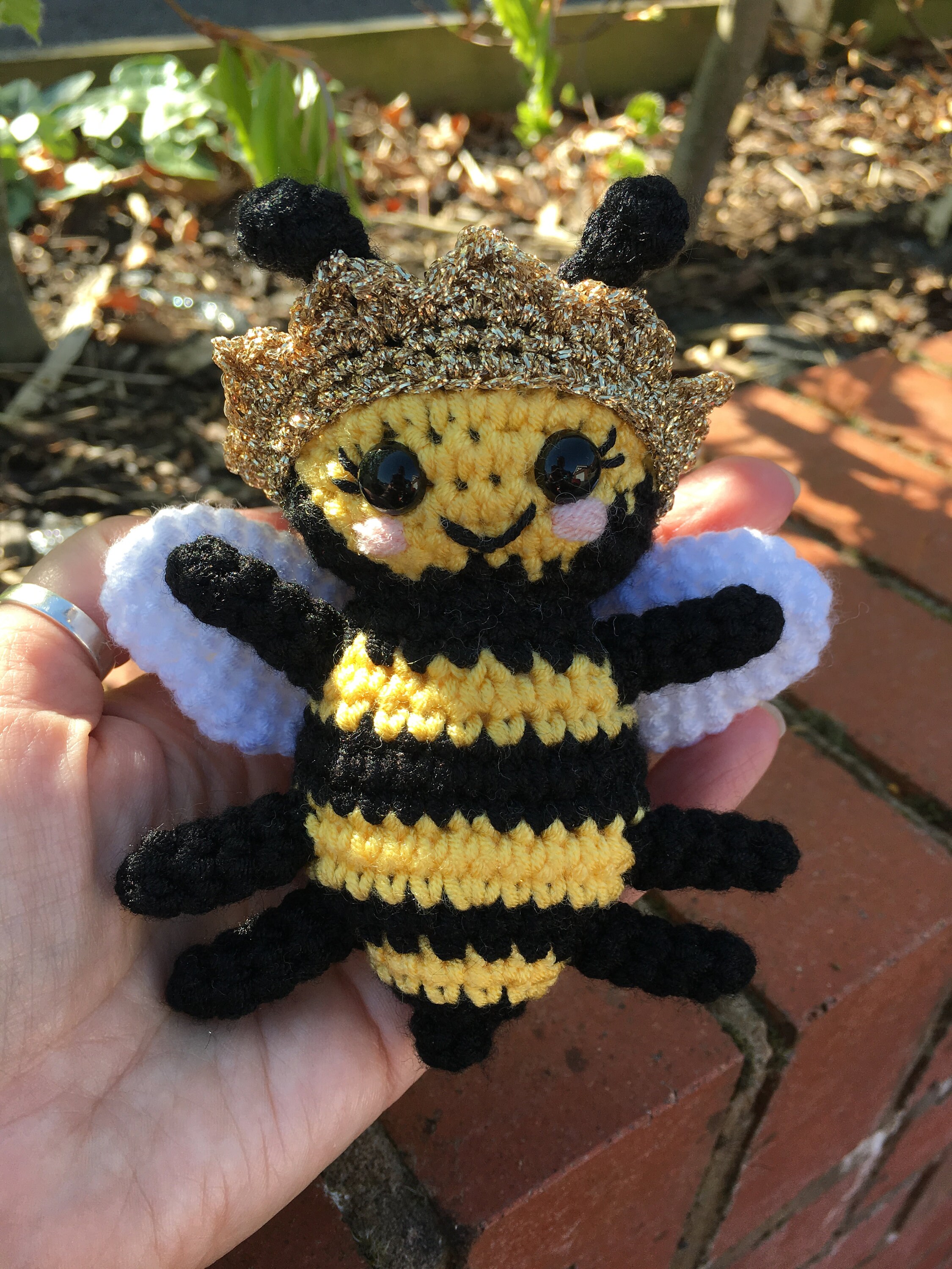 Bee & Beehive Playset Crochet Pattern Etsy