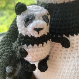Panda with Cub Crochet Pattern image 9