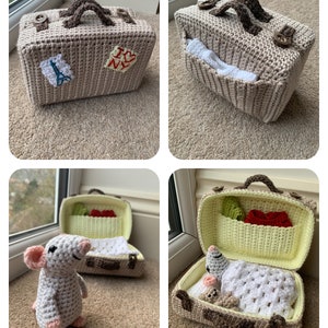 Mouse in a Suitcase Crochet Pattern image 9