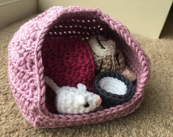 Cat & Bed Playset Crochet Pattern