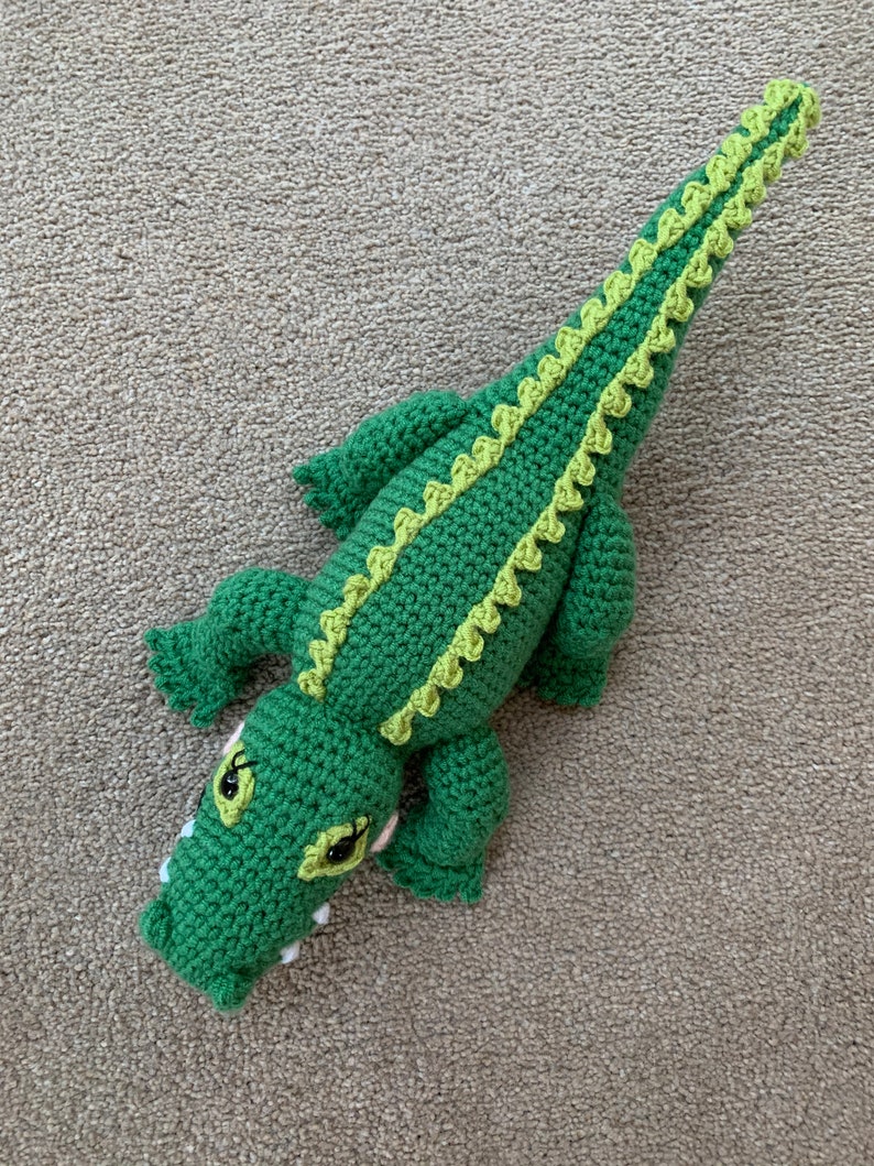 Crocodile with Hatching Baby Crochet Pattern image 10