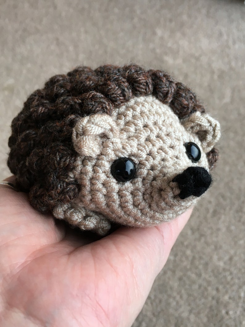 Hedgehog & Log House Playset Crochet Pattern image 2