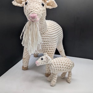 ヤギと子ヤギのかぎ針編みパターン 画像 12