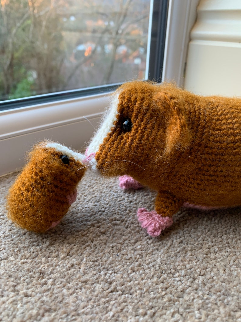 Guinea Pig with Baby Crochet Pattern zdjęcie 9