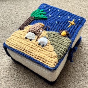 Holy Night Nativity Set Book Crochet Pattern