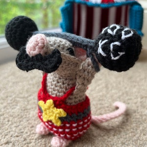 Circus Mouse Crochet Pattern image 6