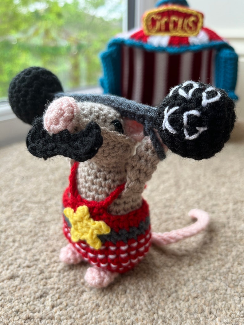 Circus Mouse Crochet Pattern image 6