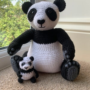 Panda with Cub Crochet Pattern image 7