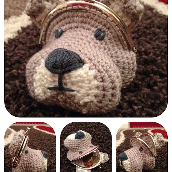 Dog Coin Purse Crochet Pattern