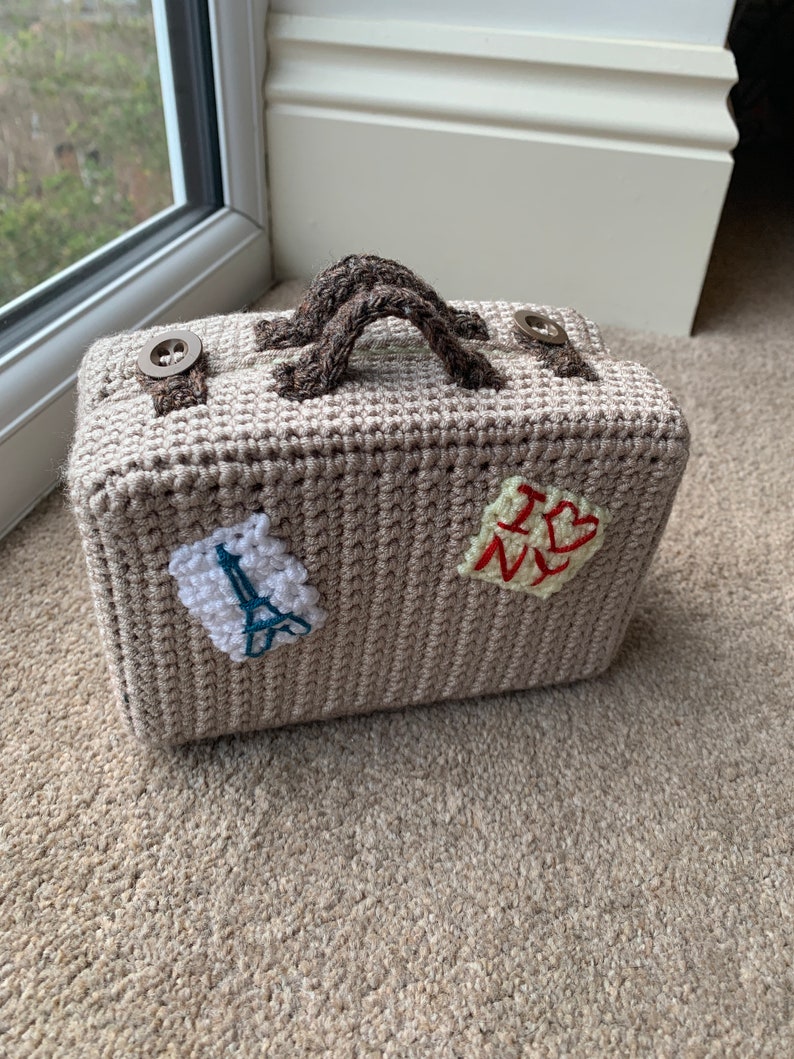 Mouse in a Suitcase Crochet Pattern image 7