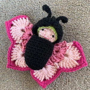 Butterfly Pocket Pal Crochet Pattern
