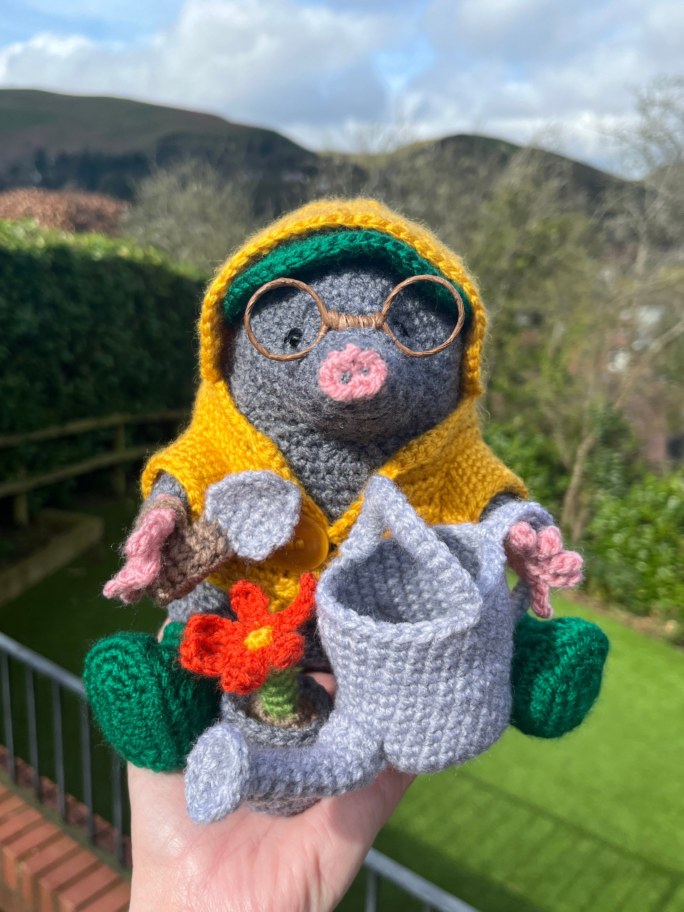 Maurice the Gardening Mole, Crochet Pattern - Etsy