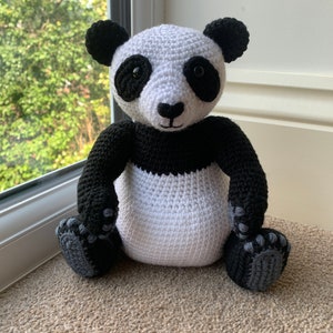 Panda with Cub Crochet Pattern image 2