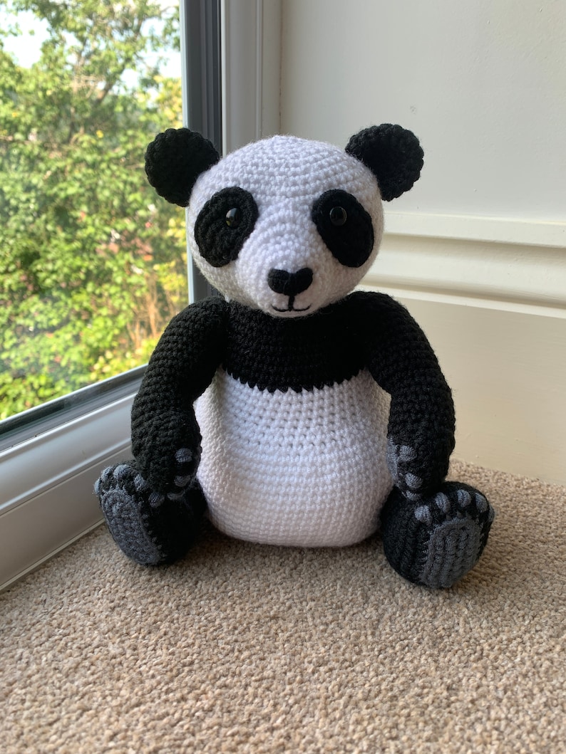 Panda with Cub Crochet Pattern image 2