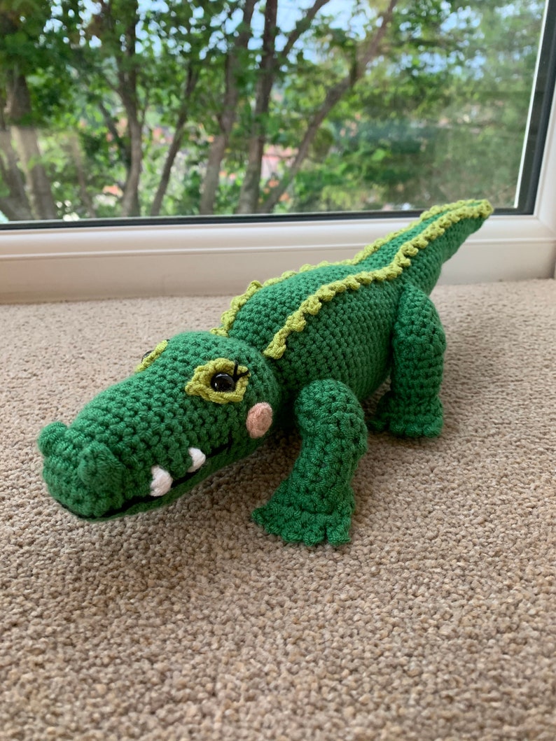 Crocodile with Hatching Baby Crochet Pattern image 9