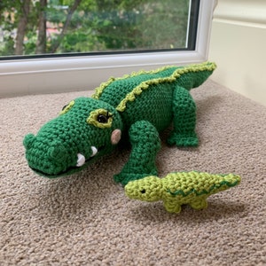 Crocodile with Hatching Baby Crochet Pattern image 7