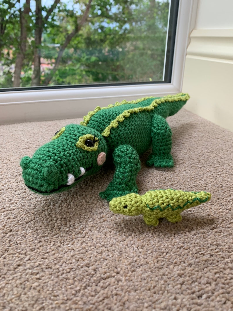 Crocodile with Hatching Baby Crochet Pattern image 7