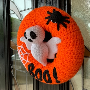 Halloween Ghost Wreath Crochet Pattern image 6
