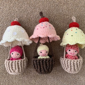 Cupcake Pocket Pal Häkelanleitung