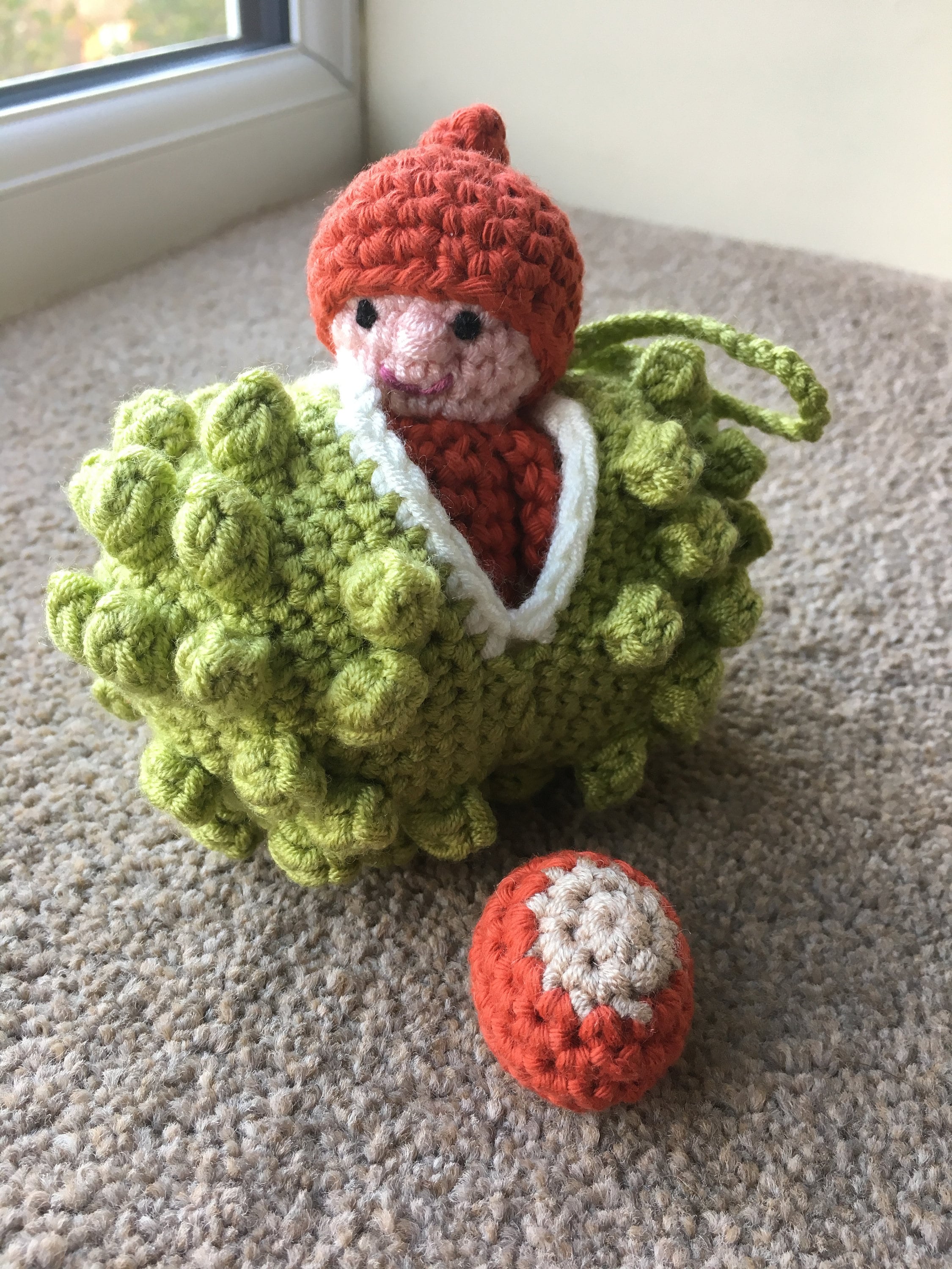 Conker Shell Pocket Pal Crochet Pattern - Etsy UK