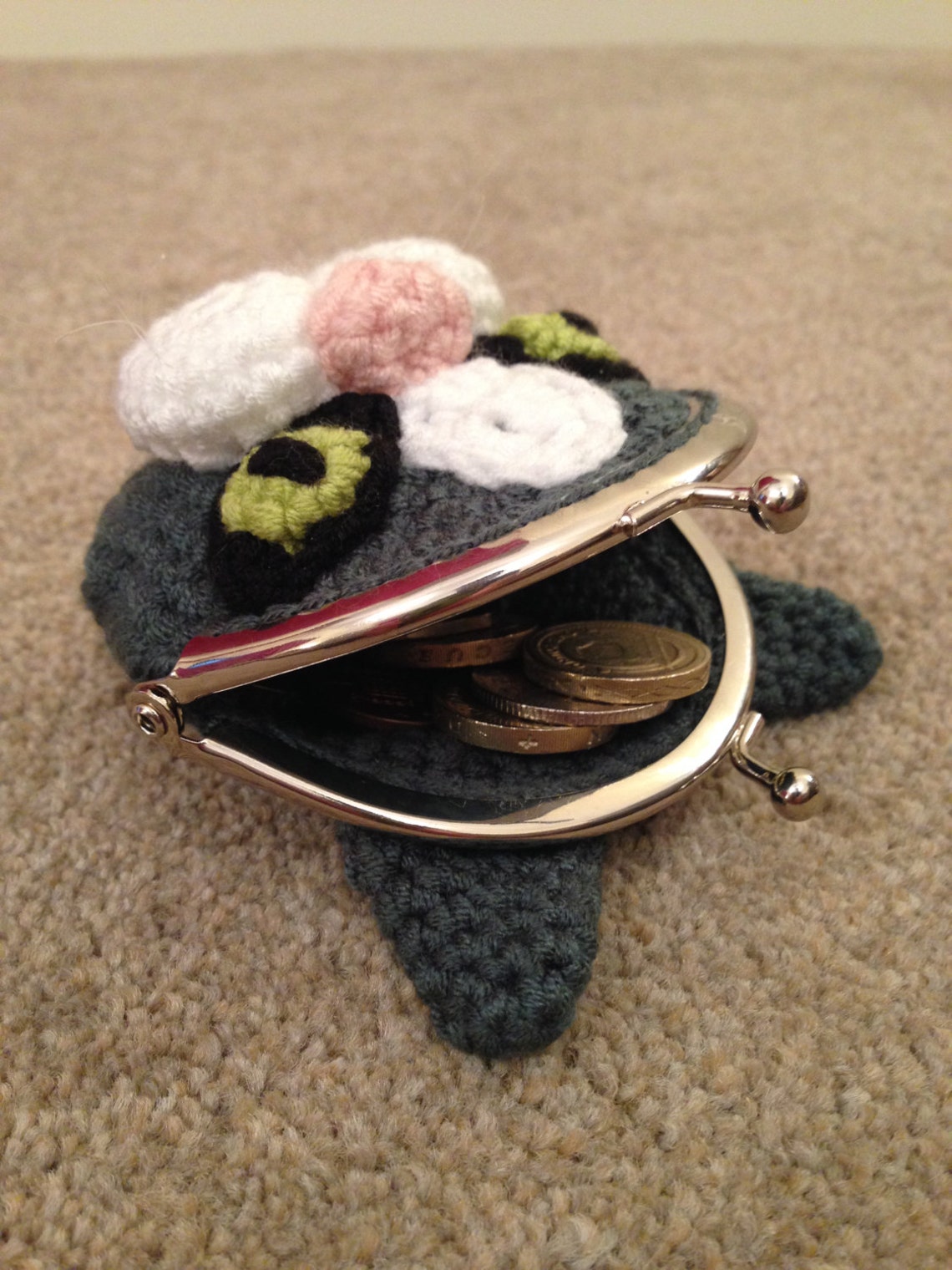 Cat Coin Purse Crochet Pattern Etsy