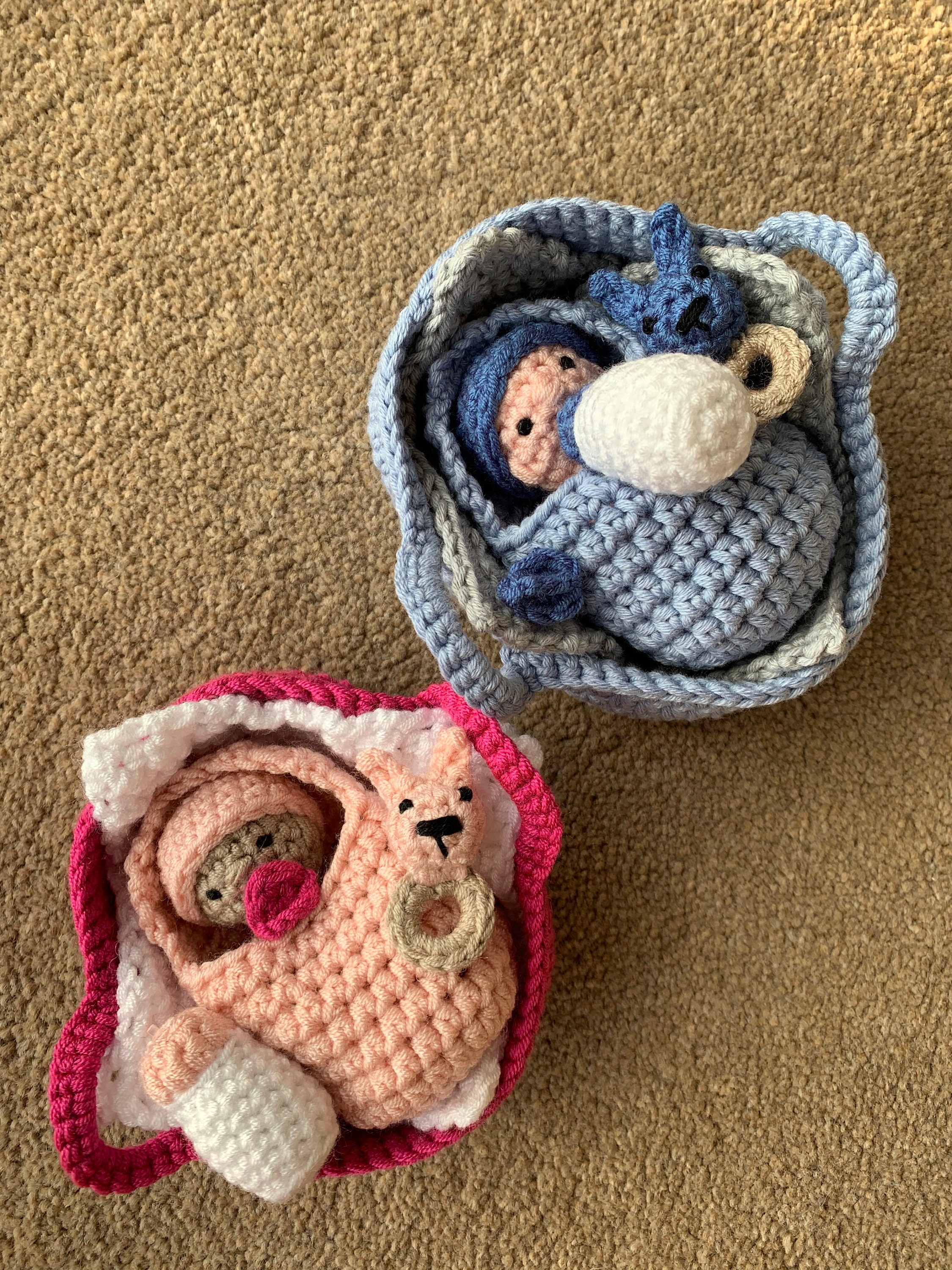 Ensemble bébé et accessoires Motif au crochet -  France