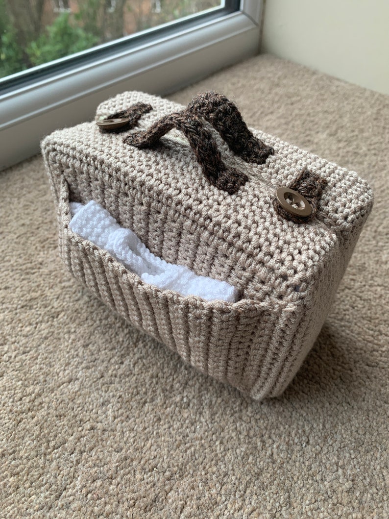 Mouse in a Suitcase Crochet Pattern image 6