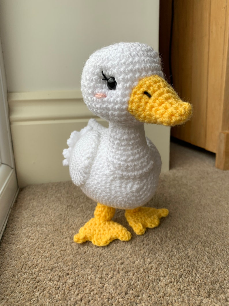 Duck with Hatching Duckling Crochet Pattern image 10