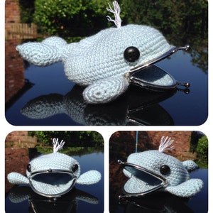 Whale Coin Purse Crochet Pattern