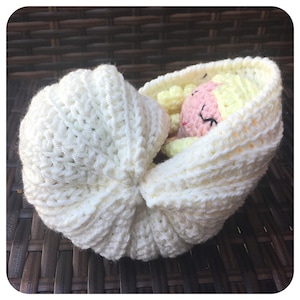 Mermaid in a Shell Playset Crochet Pattern