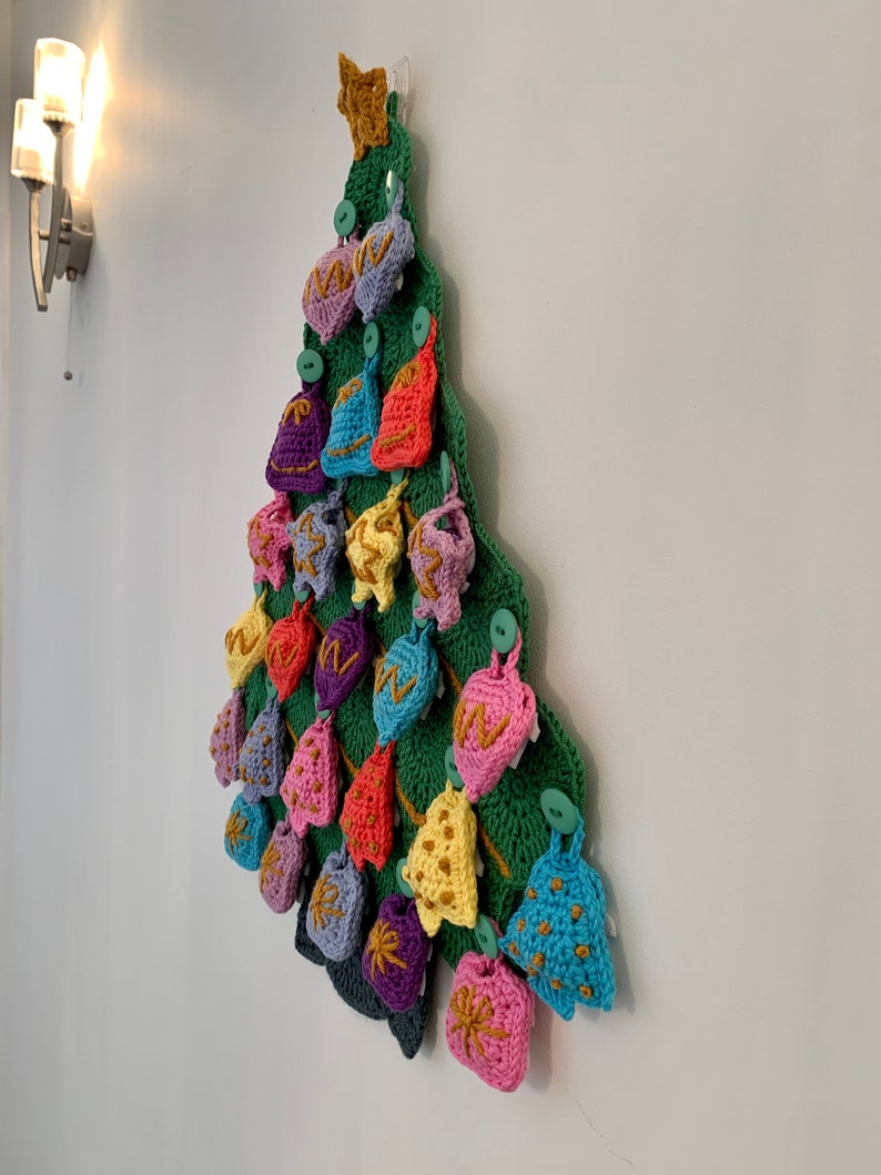 Christmas Tree Advent Calendar Crochet Pattern image 10