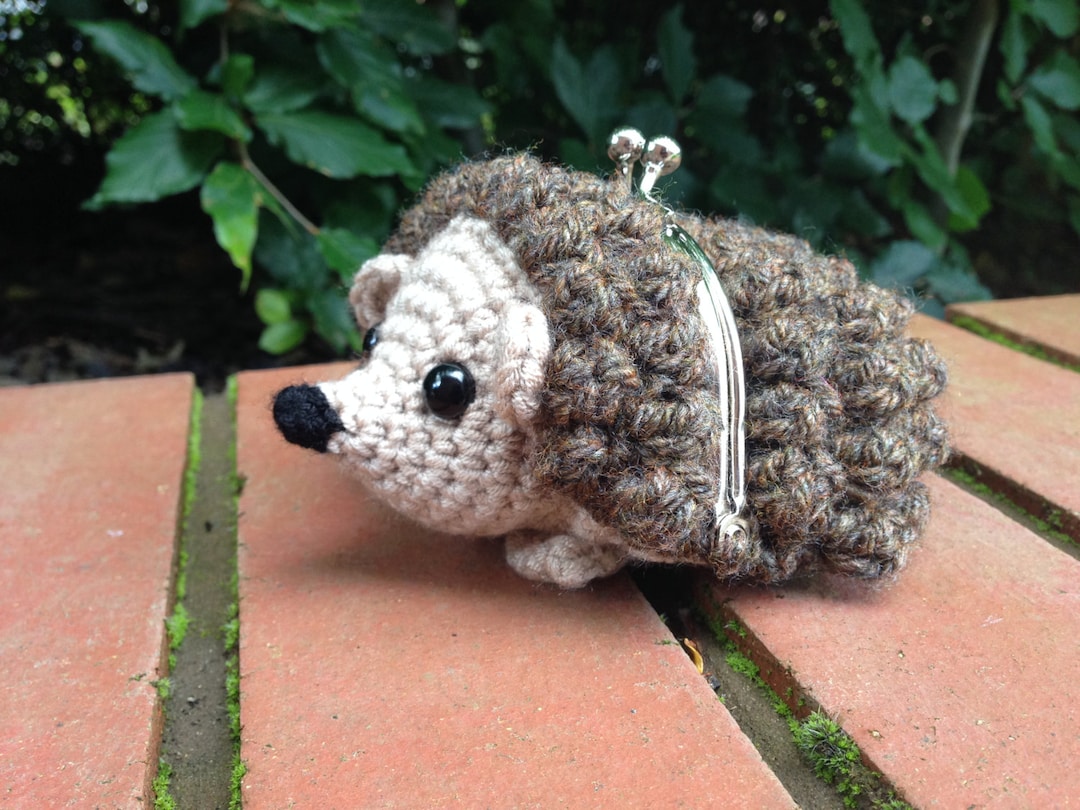 Hedgehog Coin Purse Crochet Pattern