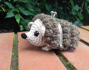 Hedgehog Coin Purse Crochet Pattern