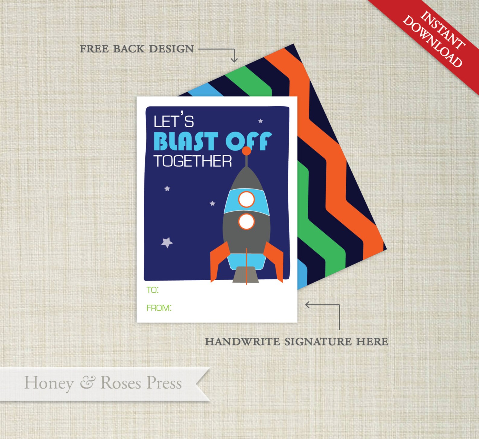 Printable Space Valentine's Day Cards . Kids Valentines - Etsy