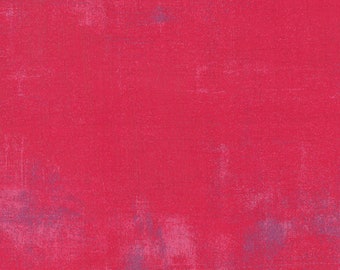 Moda Grunge 30150-253 Raspberry...Sold in continuous cut 1/2 yard increments