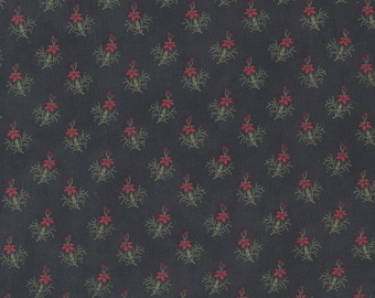 Moda Fabric 3 Sisters Poinsettia Plaza 44297-15...Sold in continuous cut 1/2 yard increments