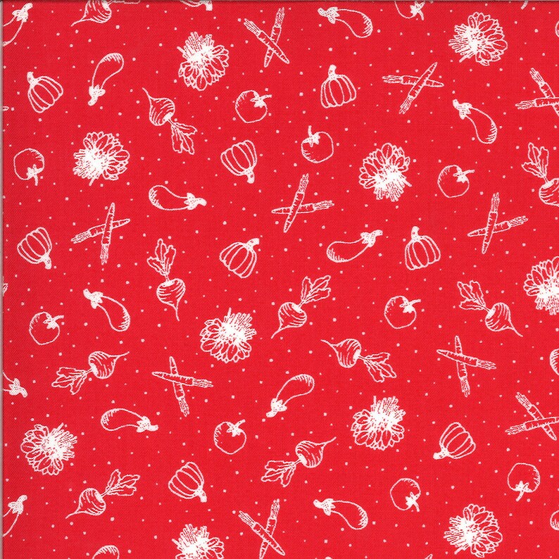 Moda Fabric Homestead 24093-13...Sold in continuous cut 1/2 yard increments image 1