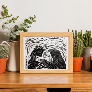 Agatha All Along Block Print