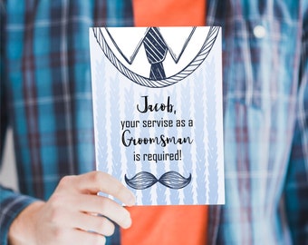 Will you be my Groomsman Proposal Cards, Will you be my Best Man Proposal Card, Will you be my Usher Proposal Gifts