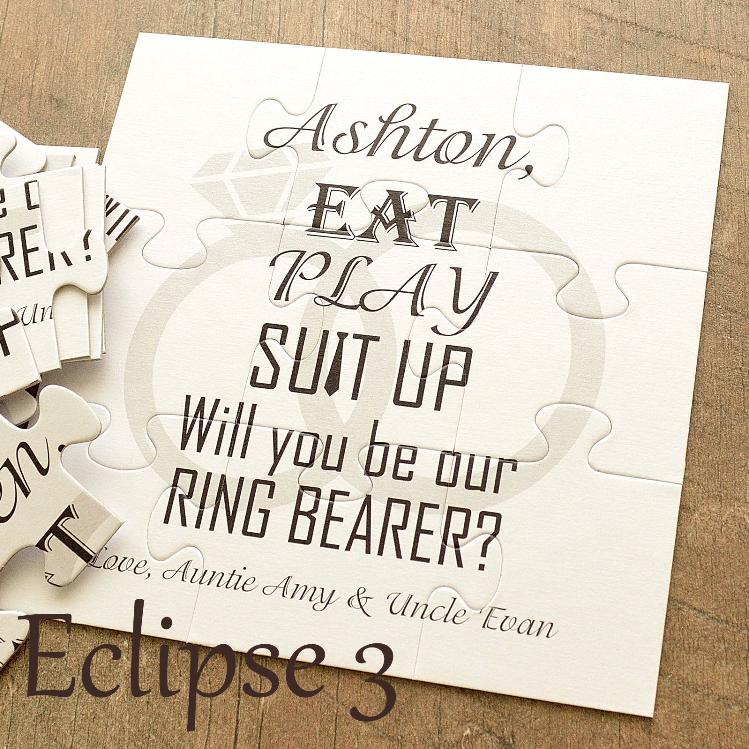 Will you be our ring bearer