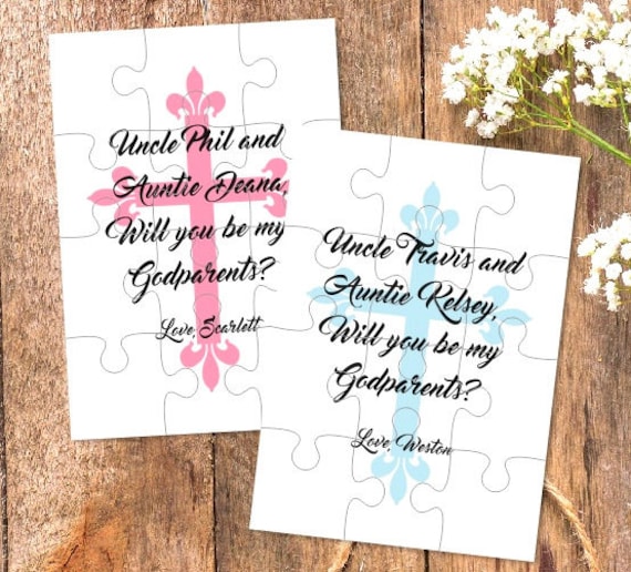 Godparents Invitation Cards 7