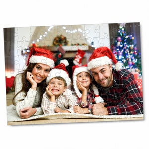 Regali di Natale Regali di puzzle fotografici Puzzle personalizzati Regali di Natale Regali di Natale Cartoline di buon Natale