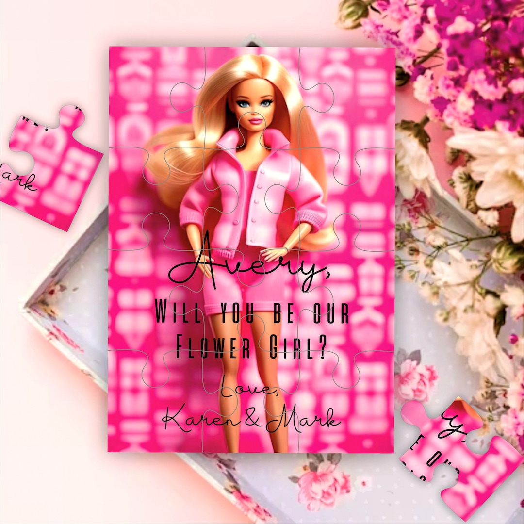 Will You Be My Flower Girl Wedding Doll, Flower Girl Proposal Gifts