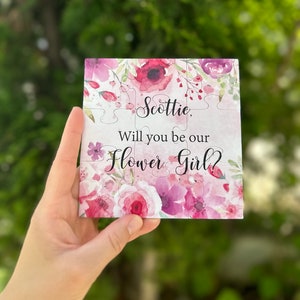 Flower Girl Proposal Gifts, Flower Girl Name Puzzle Gift, Will you be my Flower Girl Gift, Flower Girl Puzzle, Flower Girl Gift Ideas