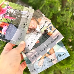 Photo Bridesmaid Proposal Puzzle: Maid of Honor Gift