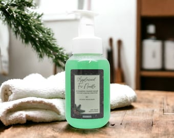 Applewood Fir Needle Gentle Foaming Hand Soap | Liquid Soap | Winter Soap | Sulfate Free Soap | Phosphate Free Soap | Hand Wash