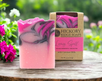 Loving Spell Handmade Soap - Homemade Soap, Natural Cold Process Soap by Hickory Ridge Soap Co.