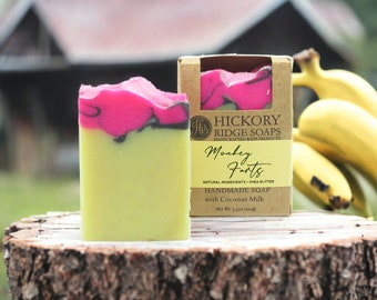 Monkey Farts Natural Soap ~ Handmade Soaps by Hickory Ridge Soap Co.
